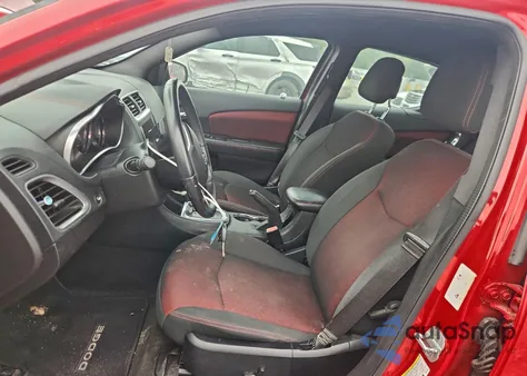 2012 Dodge Avenger Sxt из США, поврежденный, VIN 1C3CDZEG2CN276266